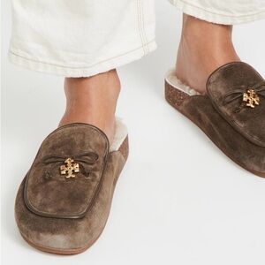 Tory Burch charm mules